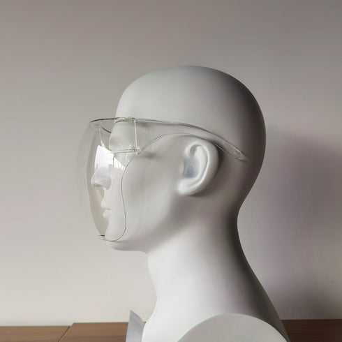 Hot sale multicolor clear PC material tinted blocc visor face shield for outdoor protection